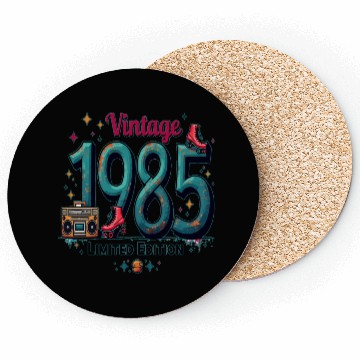 Discover vintage 1985 limited edition Coasters