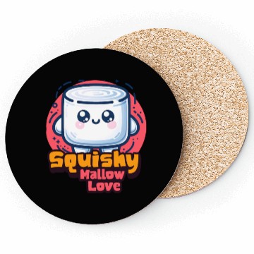 Discover Marshmallow Man - Squishy Mallow Love Coasters