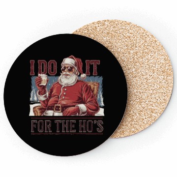 Discover Vintage Faded Christmas Santa Claus Coasters