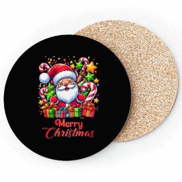 Discover MERRY CHRISTMAS Coasters