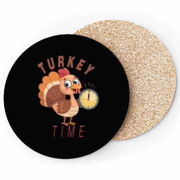 Discover Turkey Time /Thanksgiving Coasters