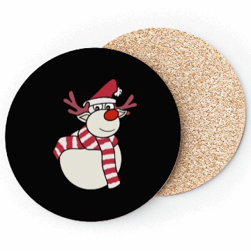 Discover Reindeer Snowman Coasters