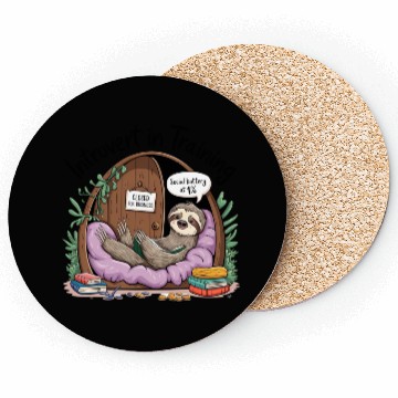 Discover Introvert In Training Coasters