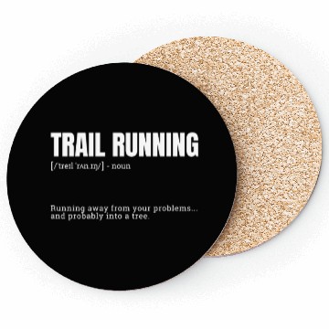 Discover Funny Trail Running Running Into A Tree Coasters