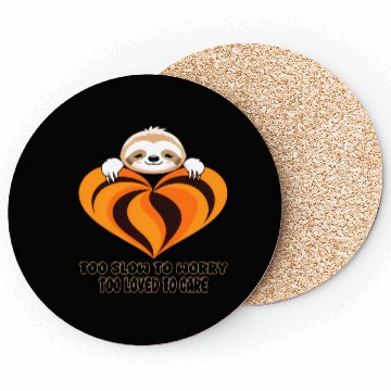 Discover Sloth Snuggles & Heart Hugs Coasters