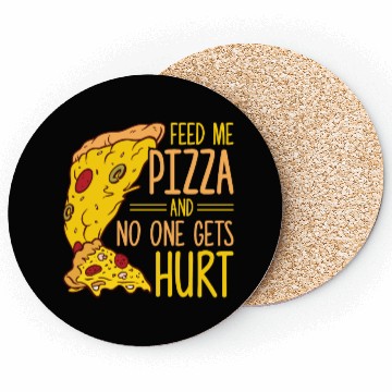 Discover Pizza Slice Design for a Pizza Lover Coasters