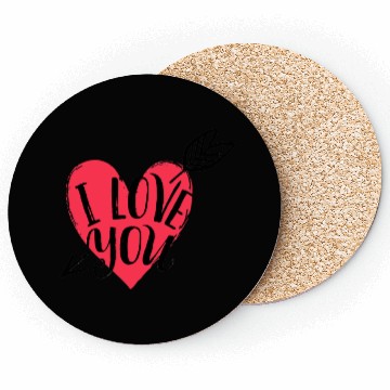 Discover I Love You Coasters