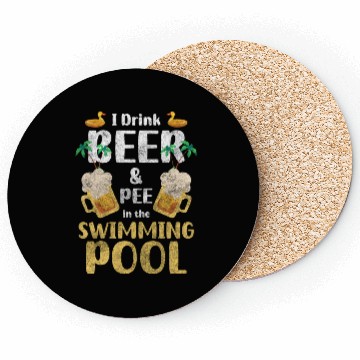 Discover Pool Sport Hobby Summer Coasters