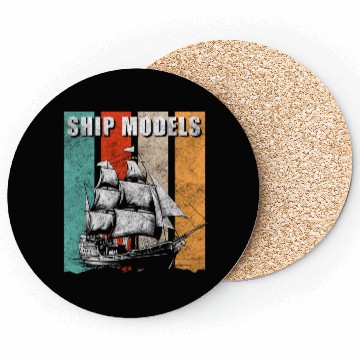 Discover Model Ship Miniature Hobby Coasters