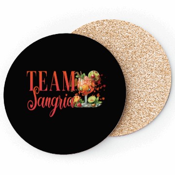 Discover Cocktail Bartender Team Sangria Coasters