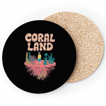 Discover Rainbow Coral Land Coasters