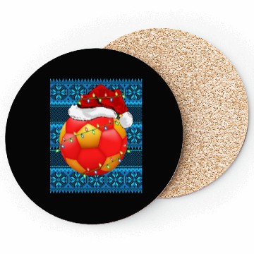 Discover Handball Christmas Lights Coasters