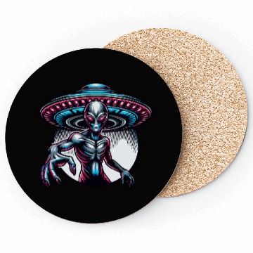 Discover Grey Alien Coasters