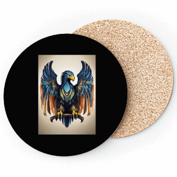 Discover Eagle logo Coasters