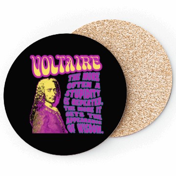 Discover The More Often... Voltaire Coasters