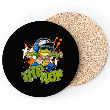 Discover Hip Hop Frog Froggy Coasters