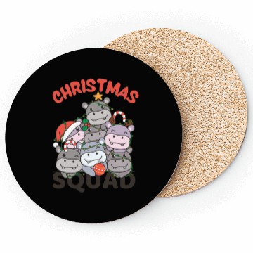 Discover Hippo Christmas Tree Christmas Squad Hippos Coasters