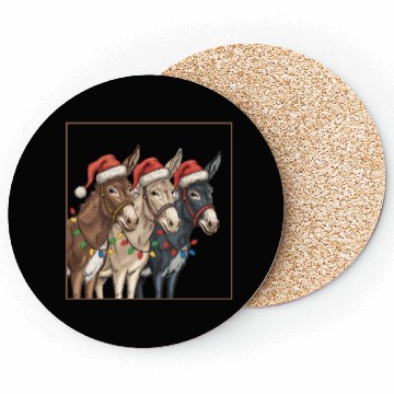 Discover Christmas Animal, Cute Christmas Coasters