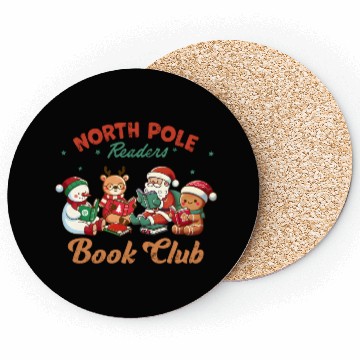 Discover North Pole Readers Book Club ALPA STORE Coasters