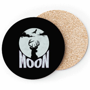 Discover Moon, eagle, deer Coasters