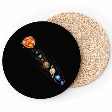 Discover Planet Science Physics Universe Sun Coasters