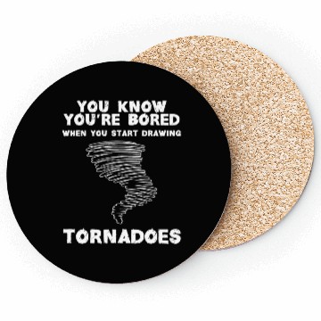 Discover Funny science humor nerd geek tornado Coasters