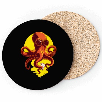 Discover Orange Smart Octopus Coasters