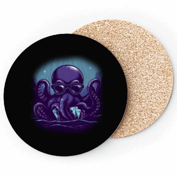 Discover Blue Smart Octopus Coasters