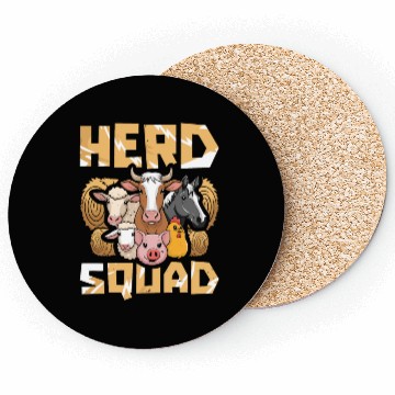 Discover Livestock Farmer Squad Coasters