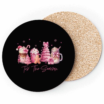 Discover Tis The Season, Merry Christmas Coasters