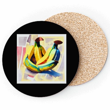 Discover Green banana Coasters
