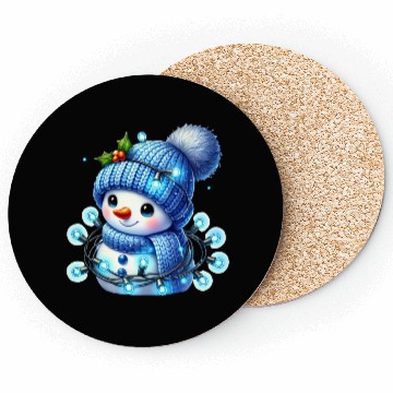 Discover Snowman Christmas, Cute Christmas Coasters