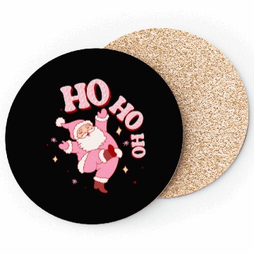 Discover Ho Ho Ho, Merry Christmas Coasters