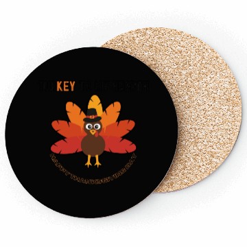 Discover Turkey to My Hearth – Funny Thanksgiving Design Coasters