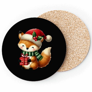 Discover Merry Christmas, Christmas Vintage Coasters