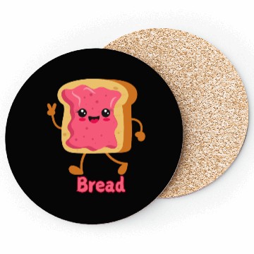 Discover Bread Lover Coasters