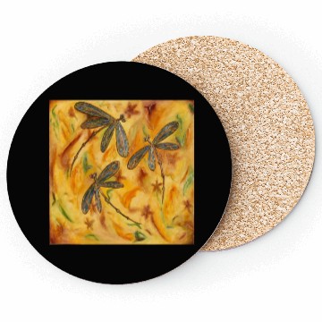 Discover Dragonfly Autumn Flit Coasters