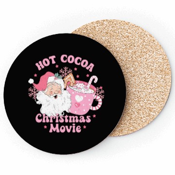 Discover HOT COCOA CHRISTMAS MOVIE Coasters