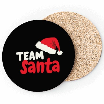 Discover Team Santa Santa Claus Christmas Santa Claus Coasters