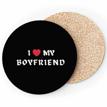 Discover I Love My Boyfriend Coasters