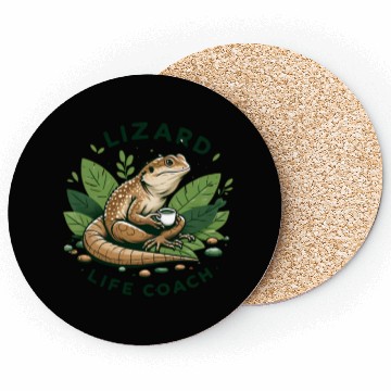 Discover Life Coach - Funny Relaxation and Wisdom Design Coasters