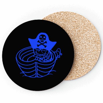 Discover Funny Worm Caterpillar Pirate Sweet Paddle Rowing Coasters