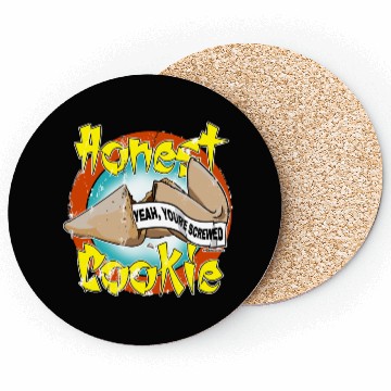 Discover Honest Cookie 50 worn Coasters