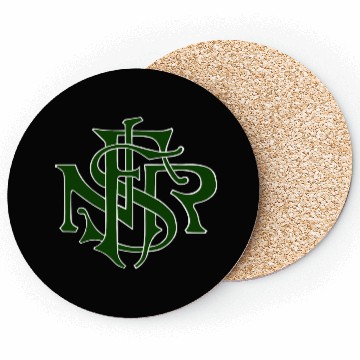 Discover Our Lady of the Rosary of Fátima - NSRF monogram Coasters