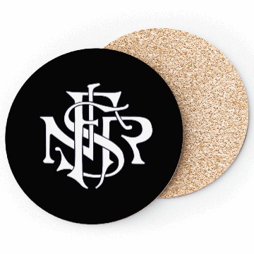 Discover Our Lady of the Rosary of Fátima - NSRF monogram Coasters