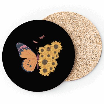 Discover Butterfly design products Coasters