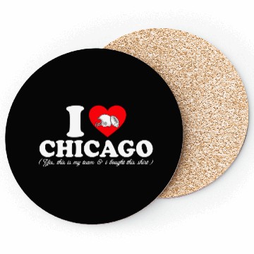 Discover Groovy I Love CHICAGO Coasters