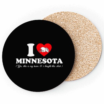 Discover Groovy I Love Minnesota Coasters