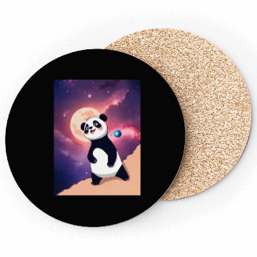 Discover Luna the Galaxy Panda Coasters