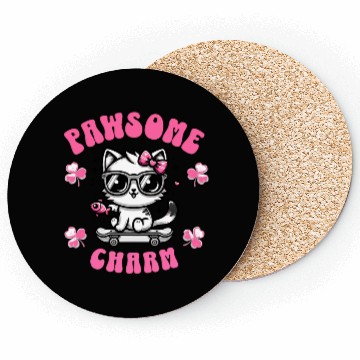 Discover Pawsome Charm: Adorable Cat Jewelry Coasters